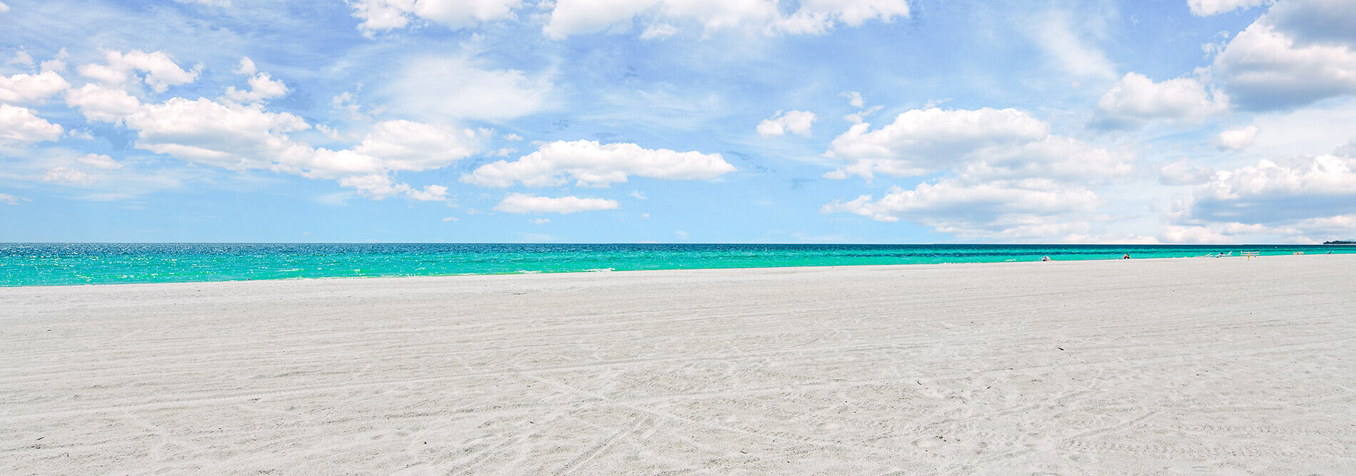 Beautiful white sand beach